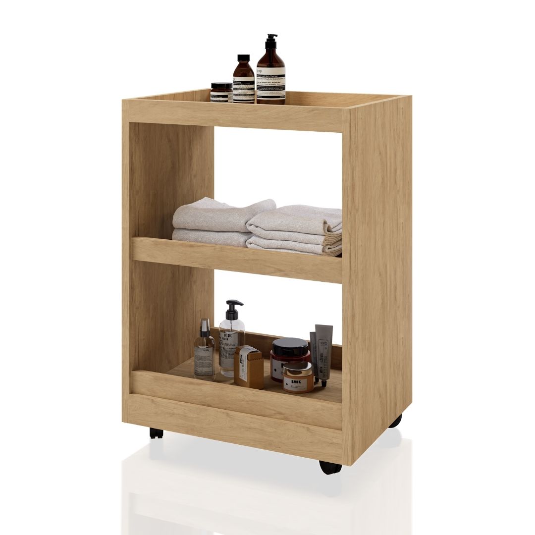 CARRITO AUX TERAPEUTA SPS 3 NIVELES 0.55 X 0.75 X 0.4 M