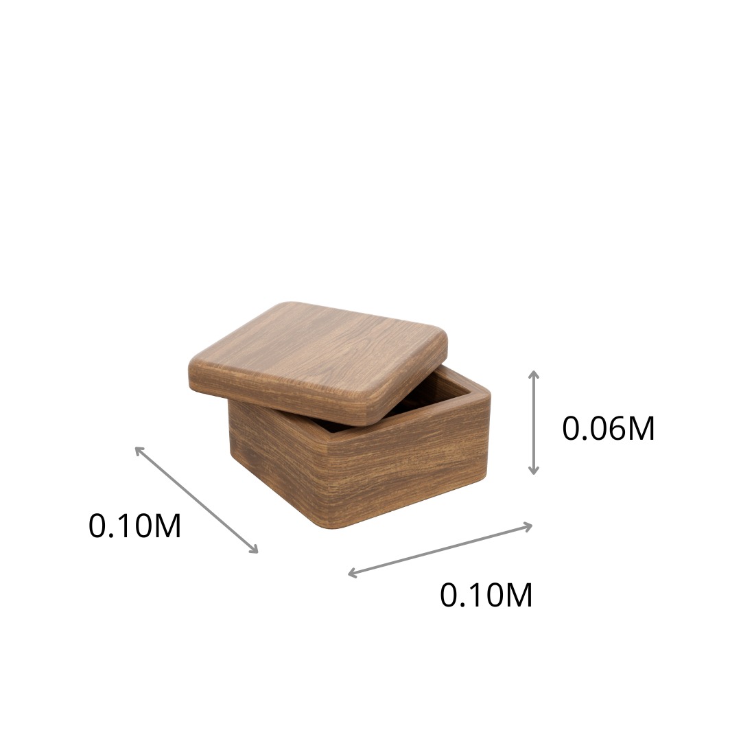 ALHAJERO CON TAPA LE ST 0.10X0.6X0.10M