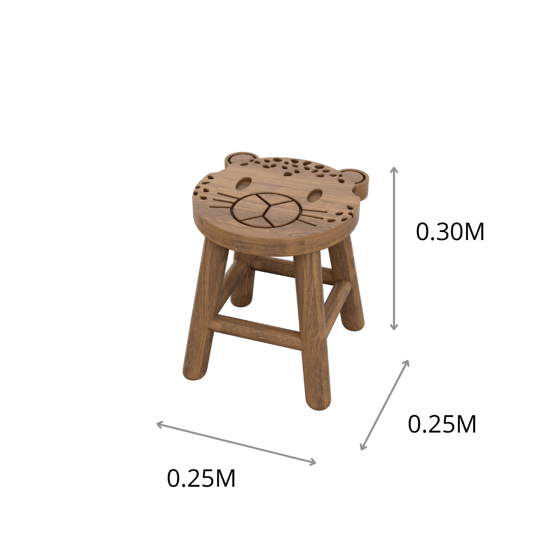 BANCO P NIÑOS JAGUAR LE ST 0.25DIAMX0.30M