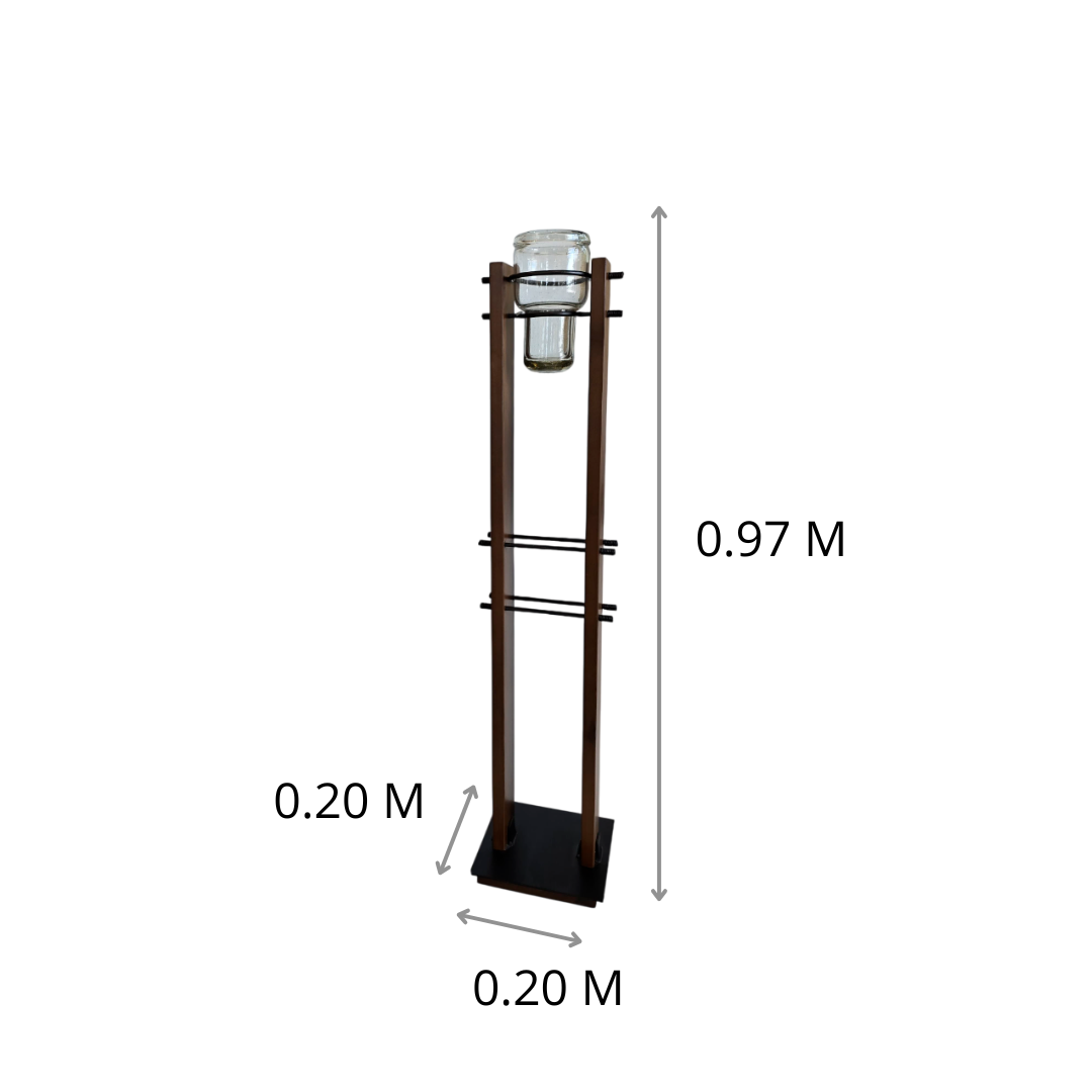 BASE BOMBILLA ALTA 0.2 X 1.136 X 0.2 M
