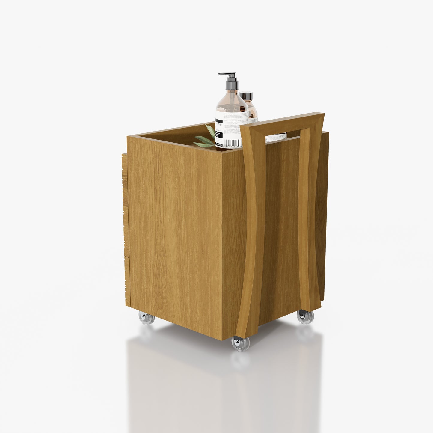 CARRITO AUX PEDICURE 3 CJNES CURVAS 0.41X0.58X0.39M