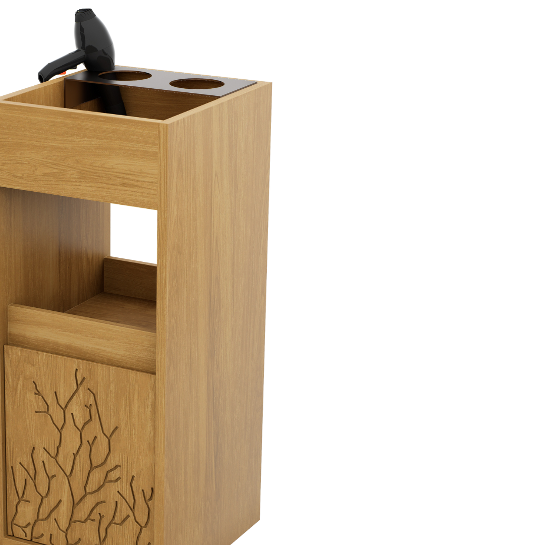 CARRITO AUX PEINADO CORAL 0.36X0.90X0.40M