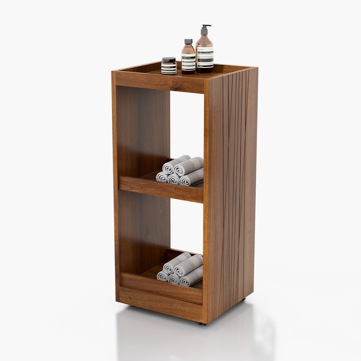 CARRITO AUX TERAPEUTA PALMA MINI 3 NIV 0.40X0.90X0.36M