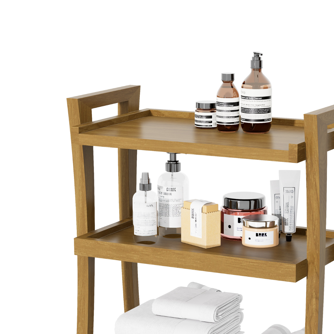 CARRITO TERAPEUTA 3 NIVELES CURVAS 0.62X0.75X35M