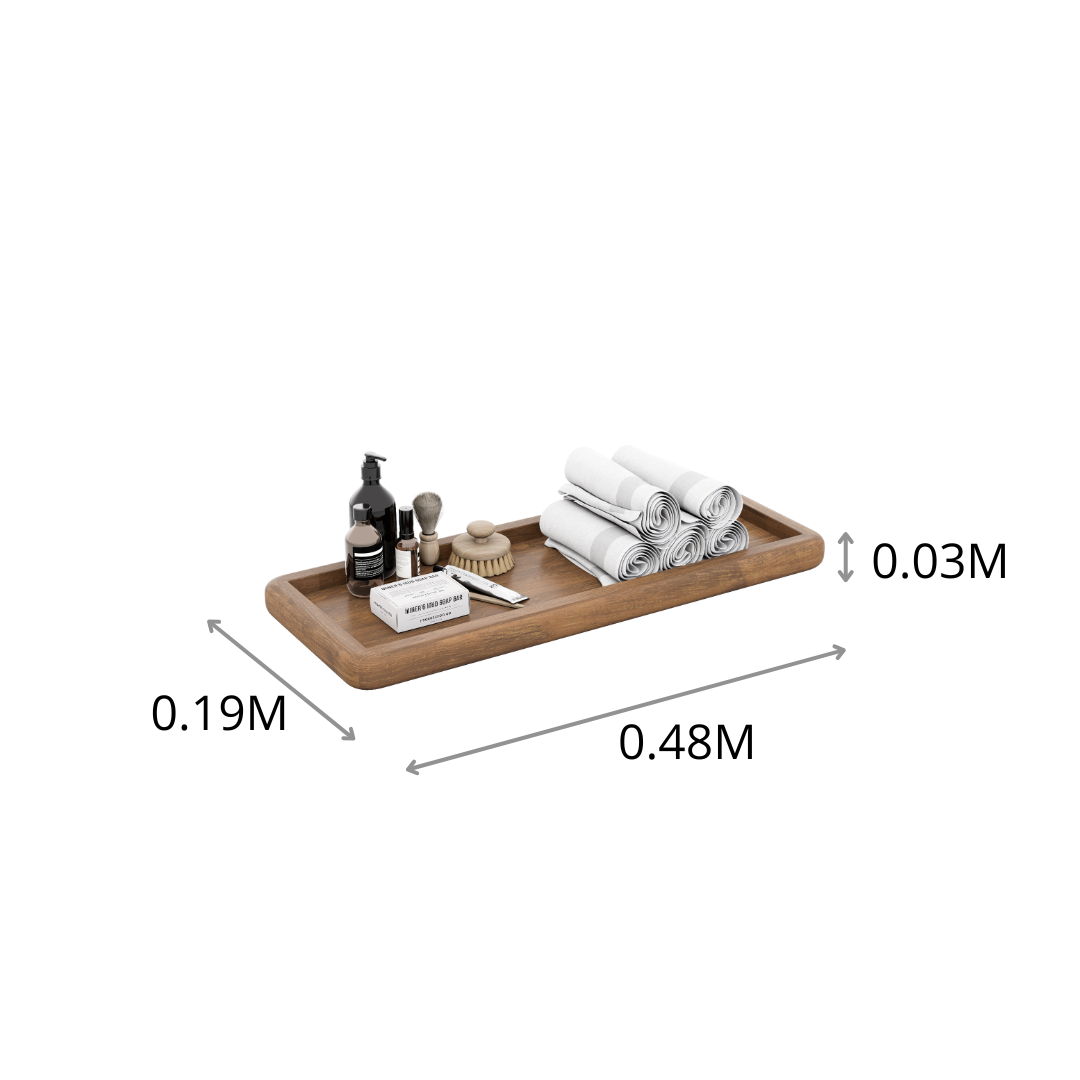 CHAROLA RECT OSHIBORI LE ST 0.48X0.03X0.19M