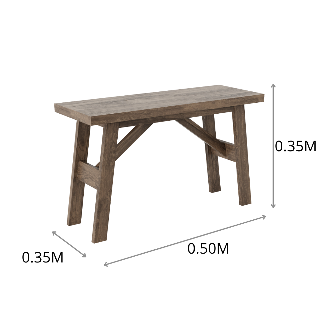 CREDENZA RUSTIK (Alimentos) 1.25X0.75X0.45M