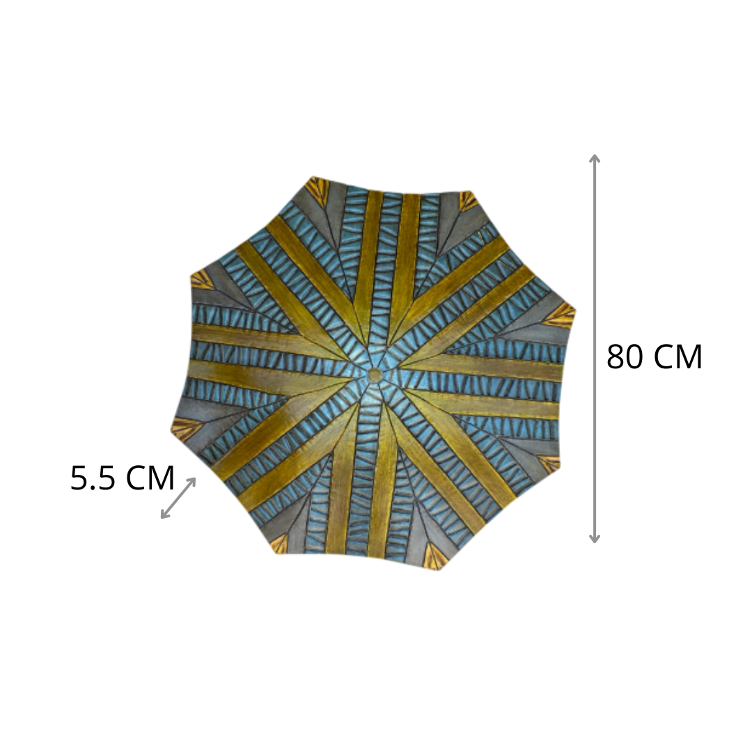 CUADRO BAJO SOMBRA D 0.8 X 0.8 X 0.055 M