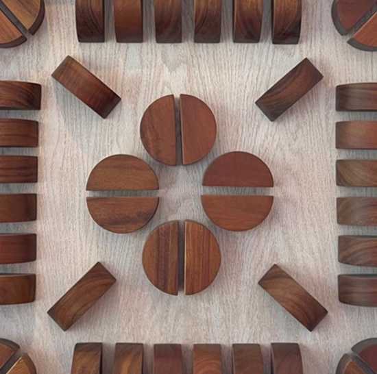 CUADRO DE PARED PLUMAJE ARO