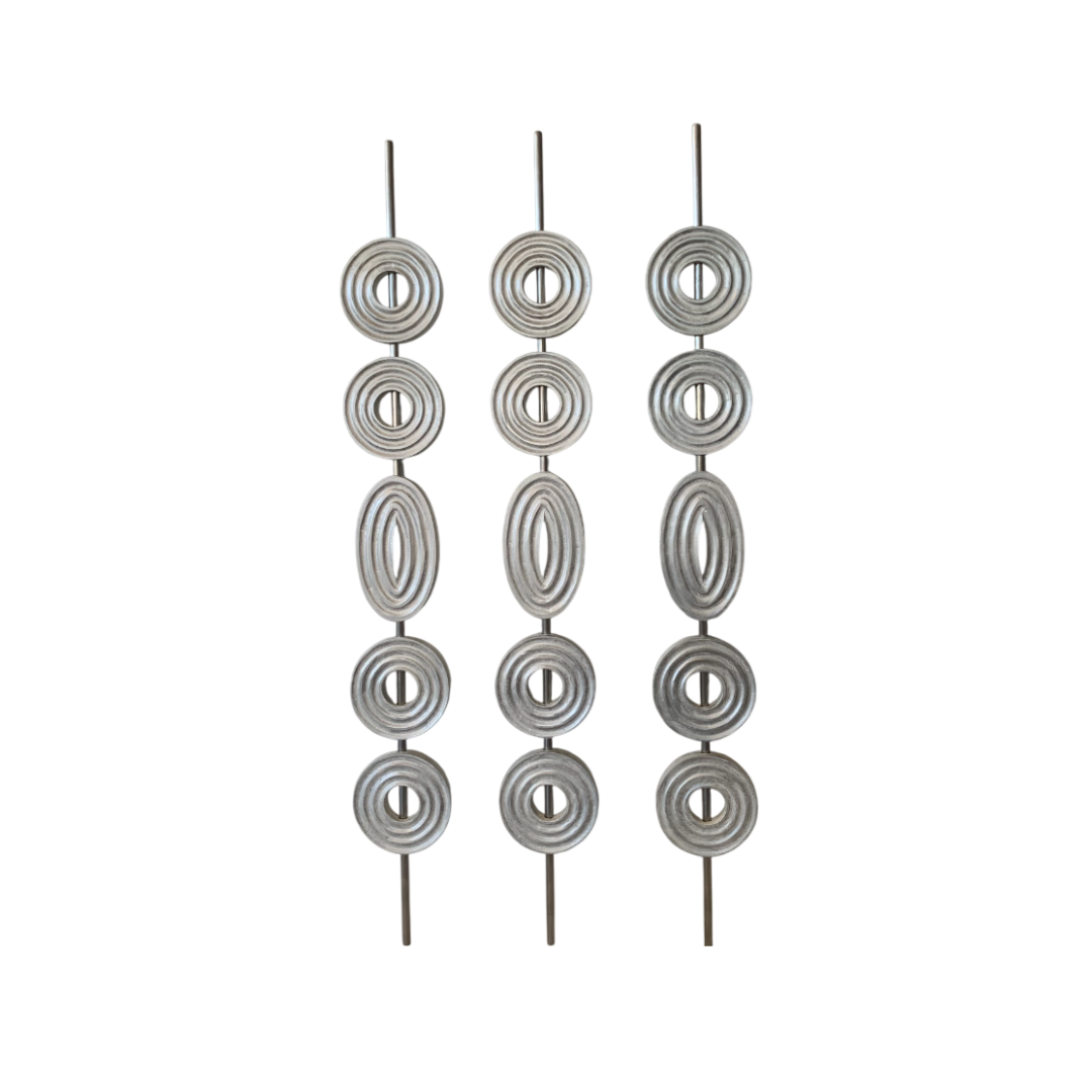 CUADRO FIGURA PLATA "A" 0.15X1.20X0.020M 0.02 X 1.2 X 0.15 M