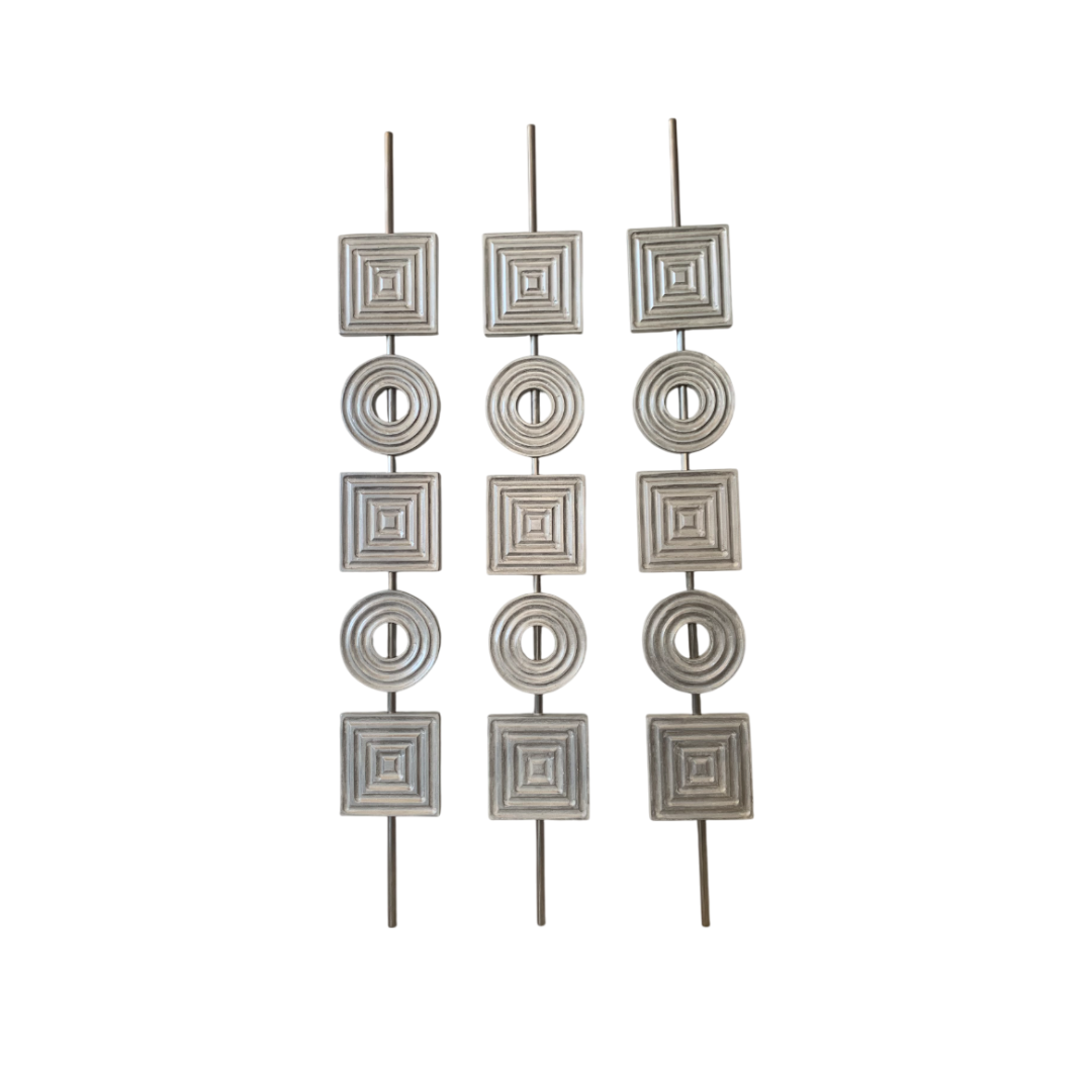 CUADRO FIGURA PLATA "B" 0.15X1.20X0.020M 0.02 X 1.2 X 0.15 M