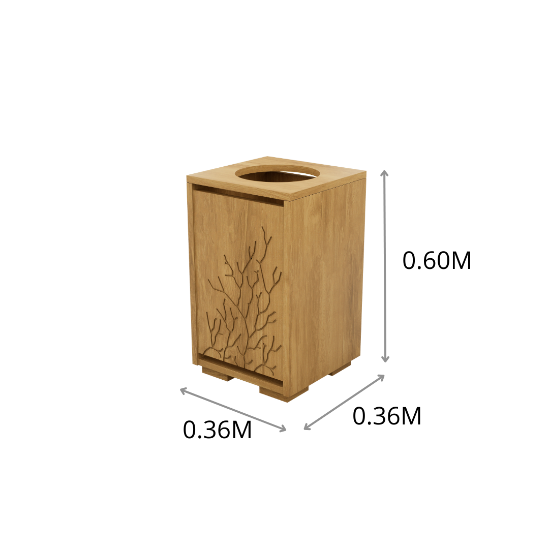 DEPOSITO BLANCOS SUCIOS CORAL MD 0.36X0.36X0.60M