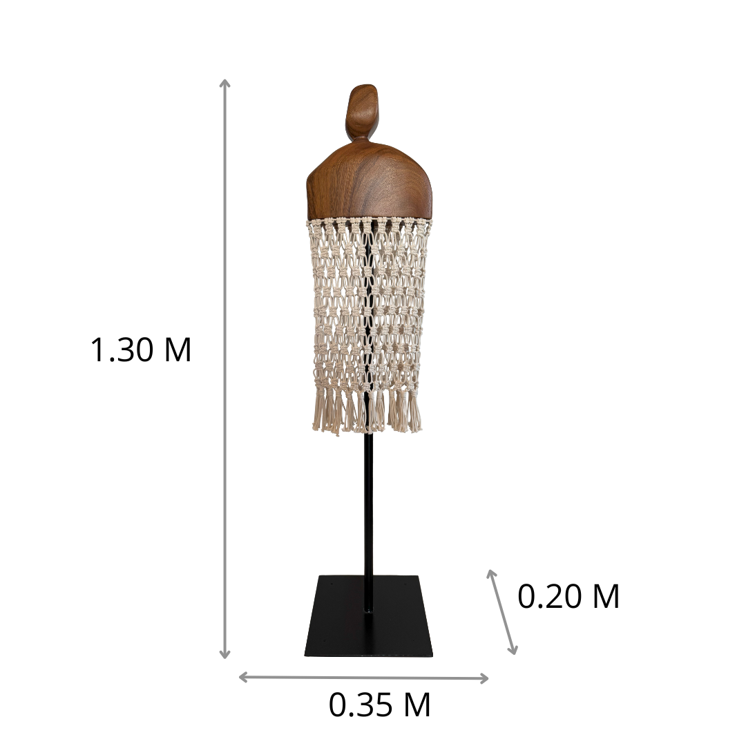 ESCULTURA MESTIZA 3 0.5 X 1.3 X 0.3 M