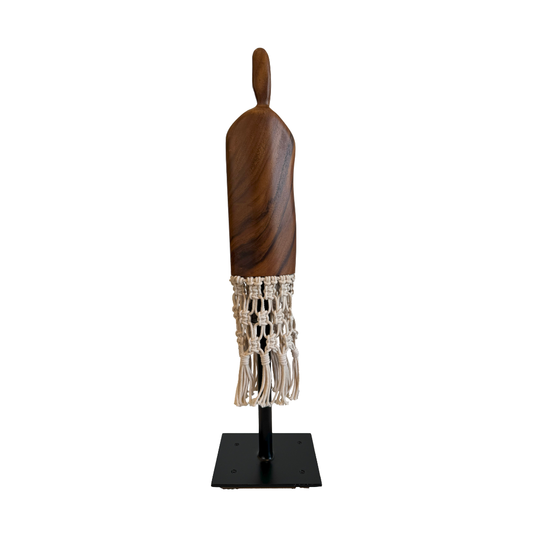 ESCULTURA DE MESA GD - MESTIZA 0.200 X 0.750 X 0.150 M LINEA HUIPILES 1 0.2 X 0.75 X 0.15 M