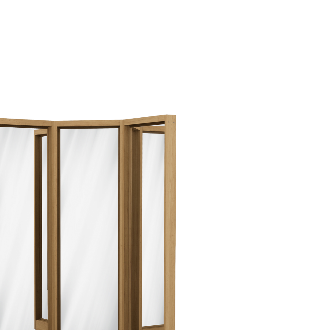 ESPEJO TRES PIEZAS FOLIE 1.81X2.0X0.10M