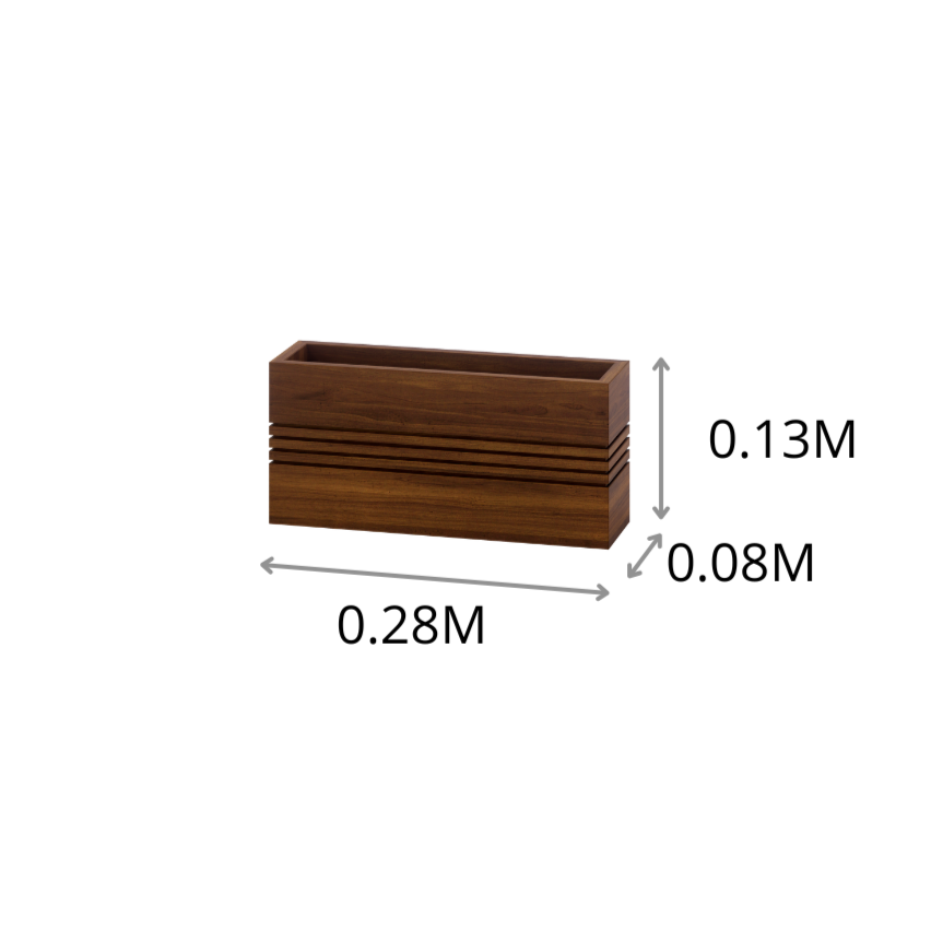 TOALLERO DE MESA CAJA GYB 0.28X0.13X0.8M