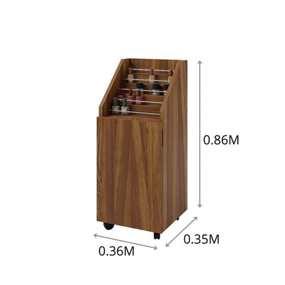 CARRITO ESMALTES 1 GVTA. SPS 0.36X0.86X0.35M 0.36 X 0.86 X 0.35 M
