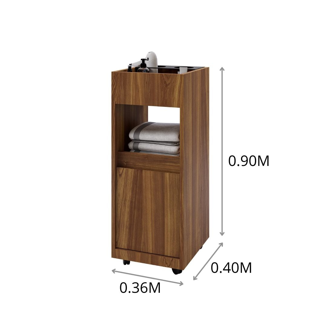 CARRITO AUX. PEINADO 1 GVTA SPS .36X0.90X0.40M 0.36 X 0.9 X 0.4 M