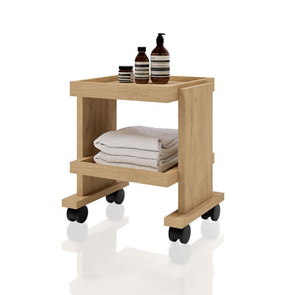 CARRITO AUXILIAR PEDICURE 2 NIVELES SPS 0.3 X 0.41 X 0.34 M