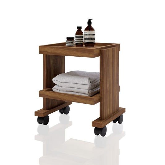 CARRITO AUXILIAR PEDICURE 2 NIVELES SPS 0.3 X 0.41 X 0.34 M