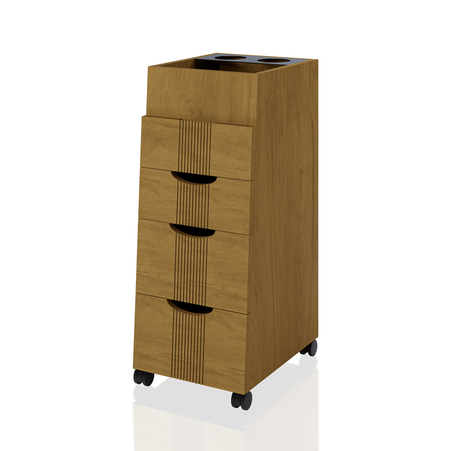 CARRITO AUX PEINADO GYB 5 CJNES C HRR CEPILLOS 0.36X0.90X0.47M