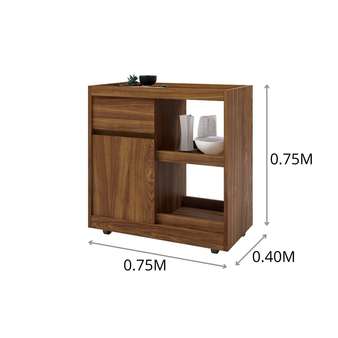 CARRITO ALIMENTOS SPS 1 CJN Y 1 GTA 0.75 X 0.75 X 0.4 M