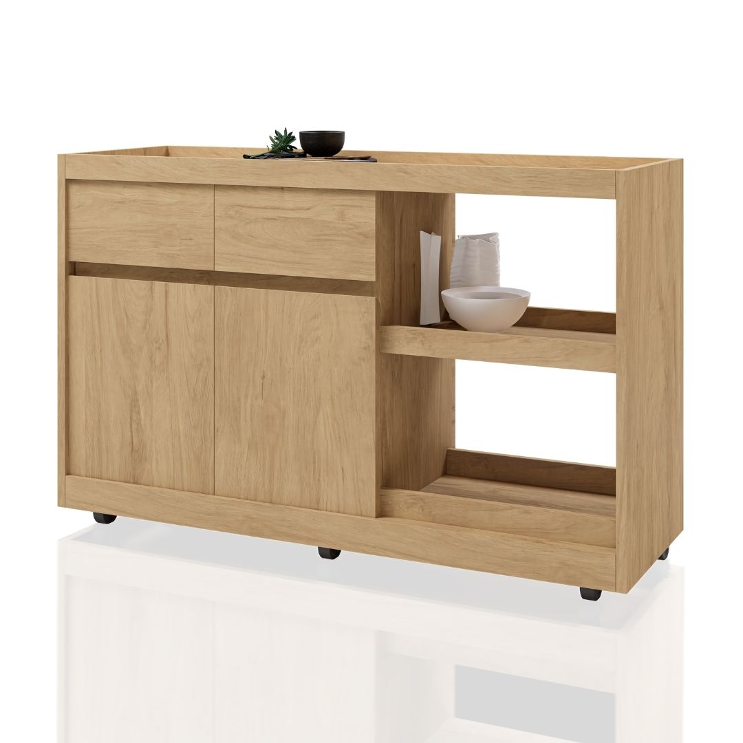 CARRITO ALIMENTOS SPS 1 CJN Y 2 GTA 1.2 X 0.75 X 0.4 M