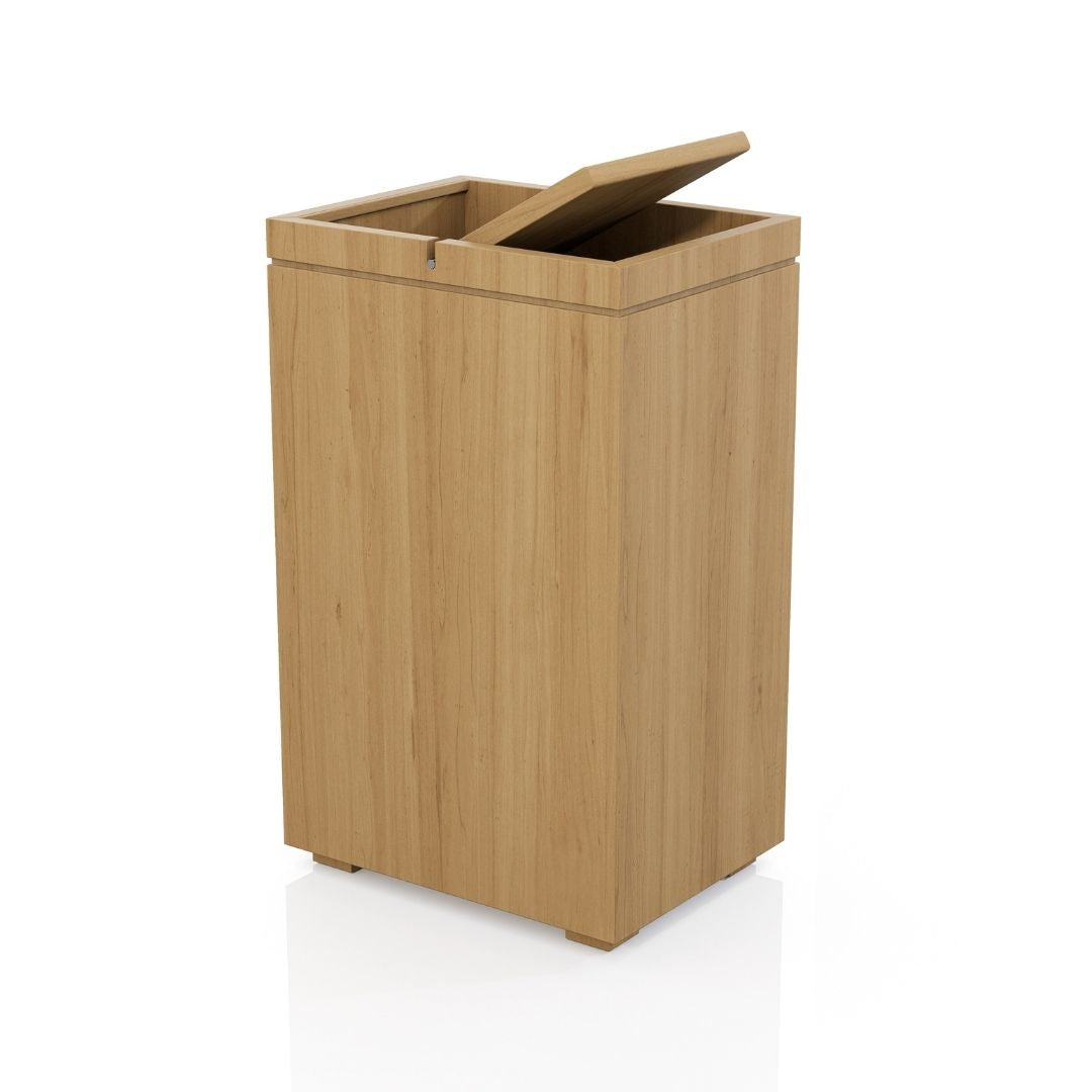 PAPELERA TAPA GIRATORIA SPS GD 0.4 X 0.65 X 0.3 M