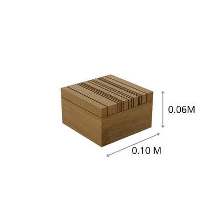 ALHAJERO RAYADO CURVAS 0.10X0.06X0.10M