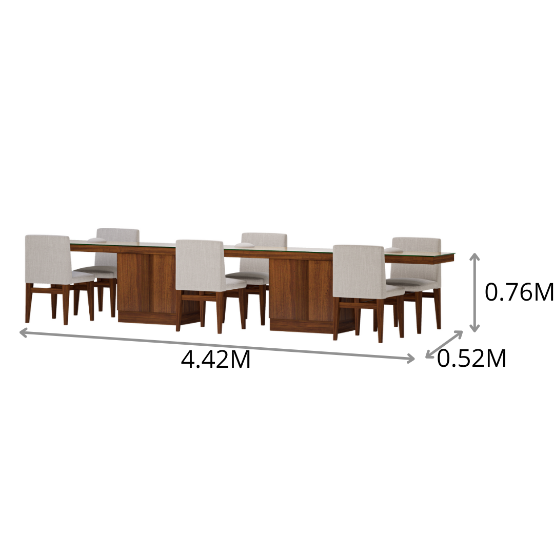 BARRA MANICURE GYB (PLM) 4.42X0.76X0.52M