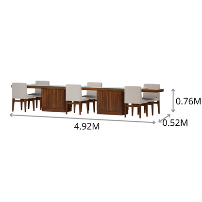 BARRA MANICURE PALMA 2PLZAS (PLM) 4.92X0.76X0.52M