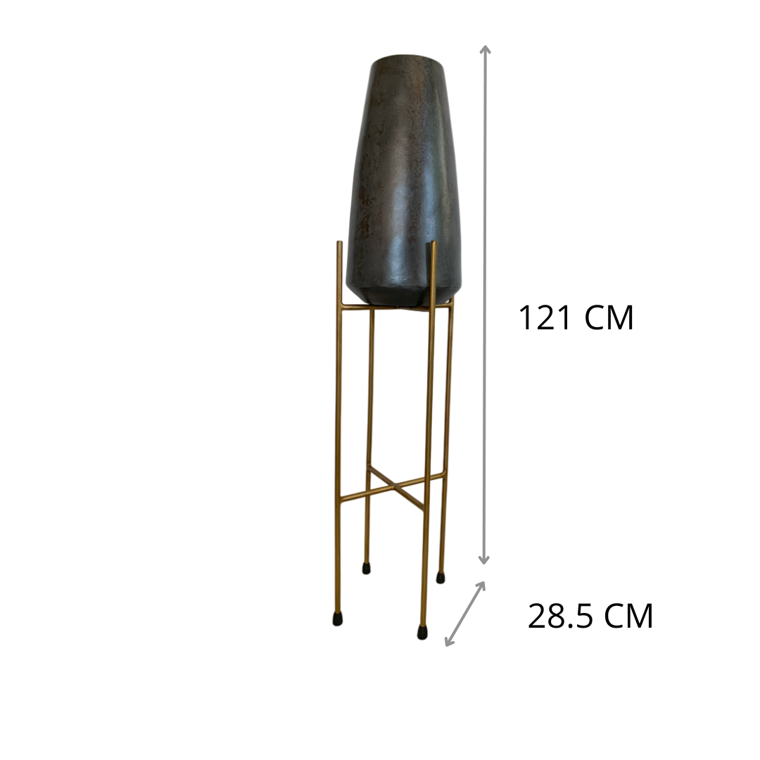 BASE CON FLORERO TRAPEZ GD 0.285 X 1.21 X 0 M