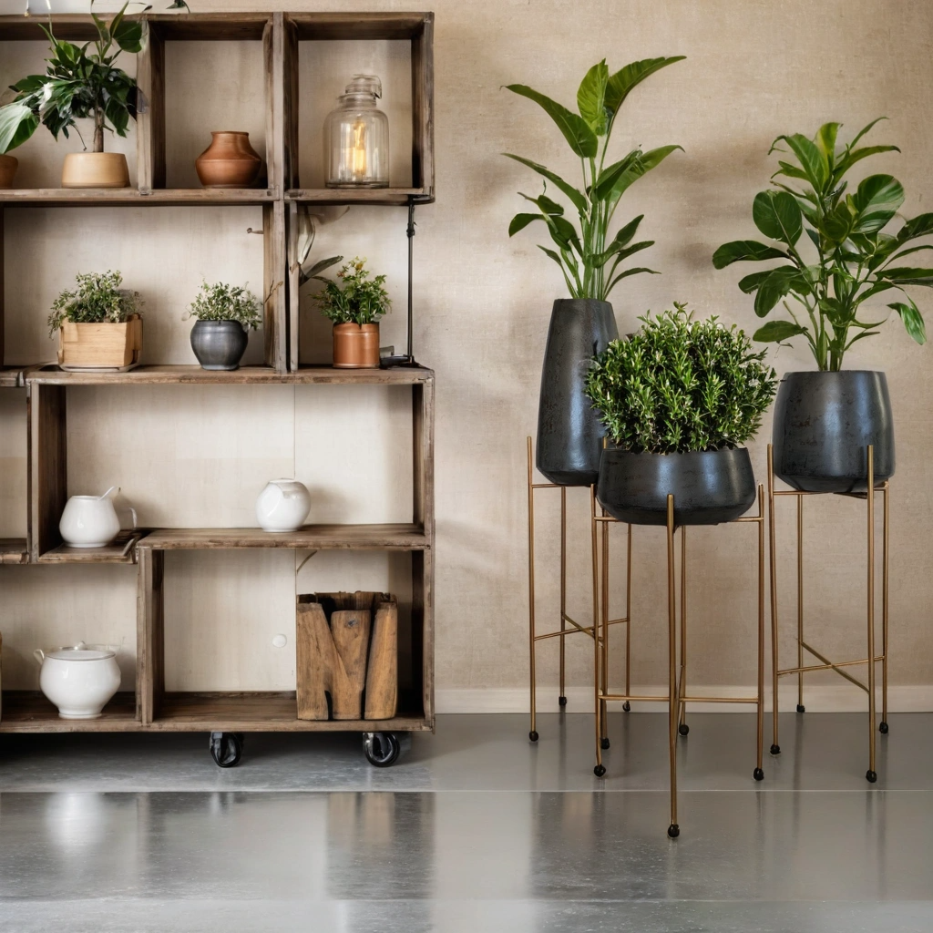 BASE CON FLORERO TRAPEZ GD 0.285 X 1.21 X 0 M