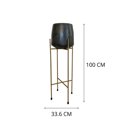 BASE CON FLORERO TRAPEZ MD 0.336 X 1 X 0 M
