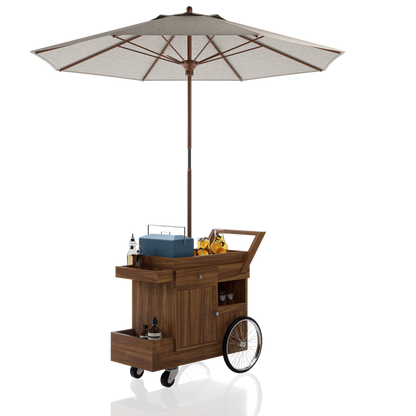 CARRITO AUXILIAR PARA ALBERCAS 0.48X0.96X1.046M