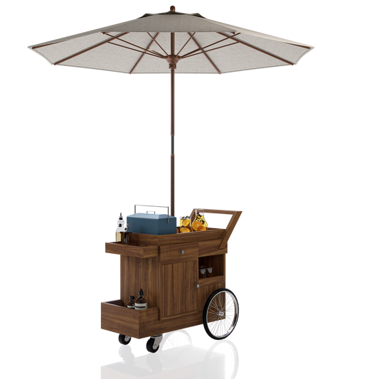 CARRITO AUXILIAR PARA ALBERCAS 0.48X0.96X1.046M