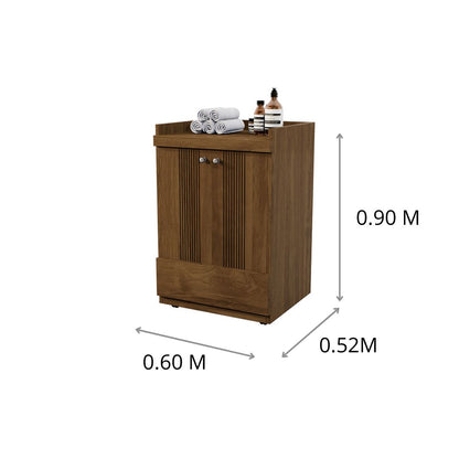 CARRITO AUX PARA HORNO TAIJI CON CHAROLA Y CJN GYB 0.60X0.90X0.52M