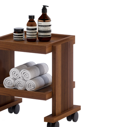 CARRITO AUX PEDICURE 2 NIV GYB 0.32X0.40X0.34M