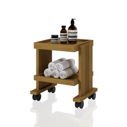 CARRITO AUX PEDICURE 2 NIV GYB 0.32X0.40X0.34M