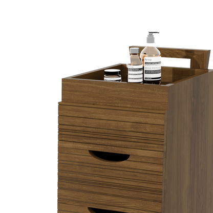 CARRITO AUX PEINADO 4 CJNES CURVAS 0.36X0.91X0.50M