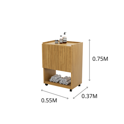 CARRITO AUXILIAR TERAPEUTA PALMA 2GVT 0.55X0.75X0.37M