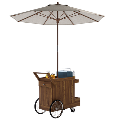CARRITO AUXILIAR PARA ALBERCAS 0.48X0.96X1.046M