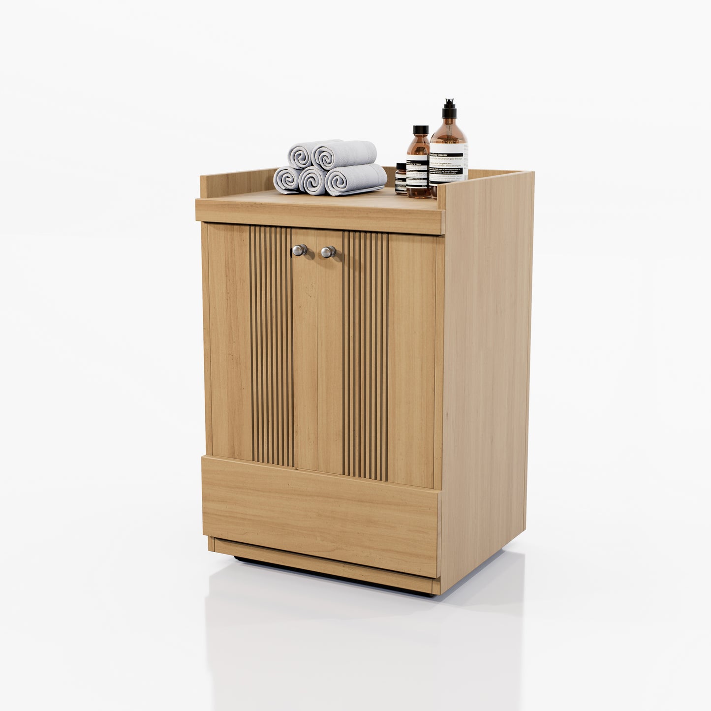 CARRITO AUX PARA HORNO TAIJI CON CHAROLA Y CJN GYB 0.60X0.90X0.52M