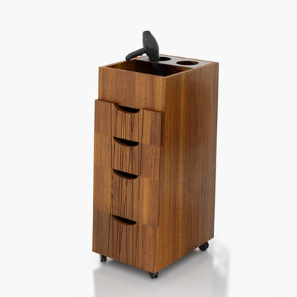 CARRITO AUX PEINADO PALMA 4 CJNES CON HRR CEPILLOS 0.36X0.90X0.47M