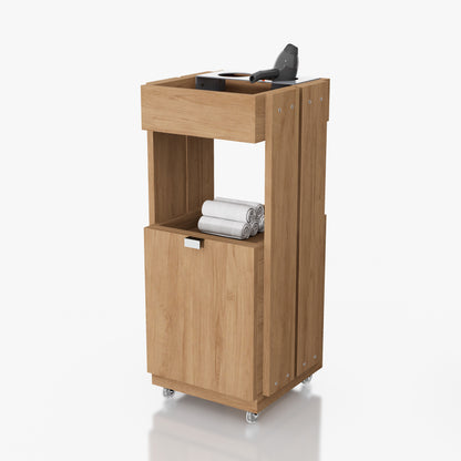 CARRITO AUX PEINADO RUSTIK 1 GVTA 0.40X0.90X0.40M