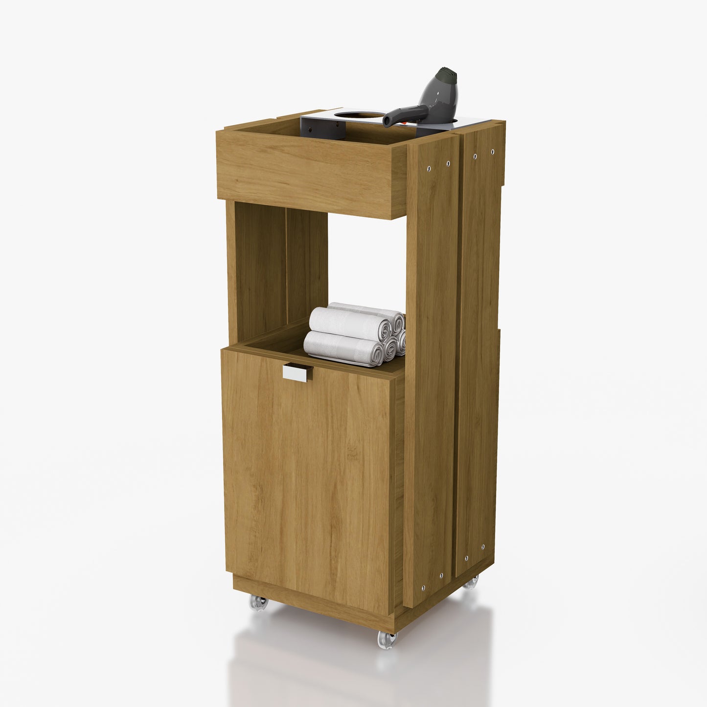 CARRITO AUX PEINADO RUSTIK 1 GVTA 0.40X0.90X0.40M