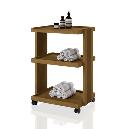 CARRITO AUX TERAPEUTA 3 NIVELES GYB 0.55X0.76X0.40M
