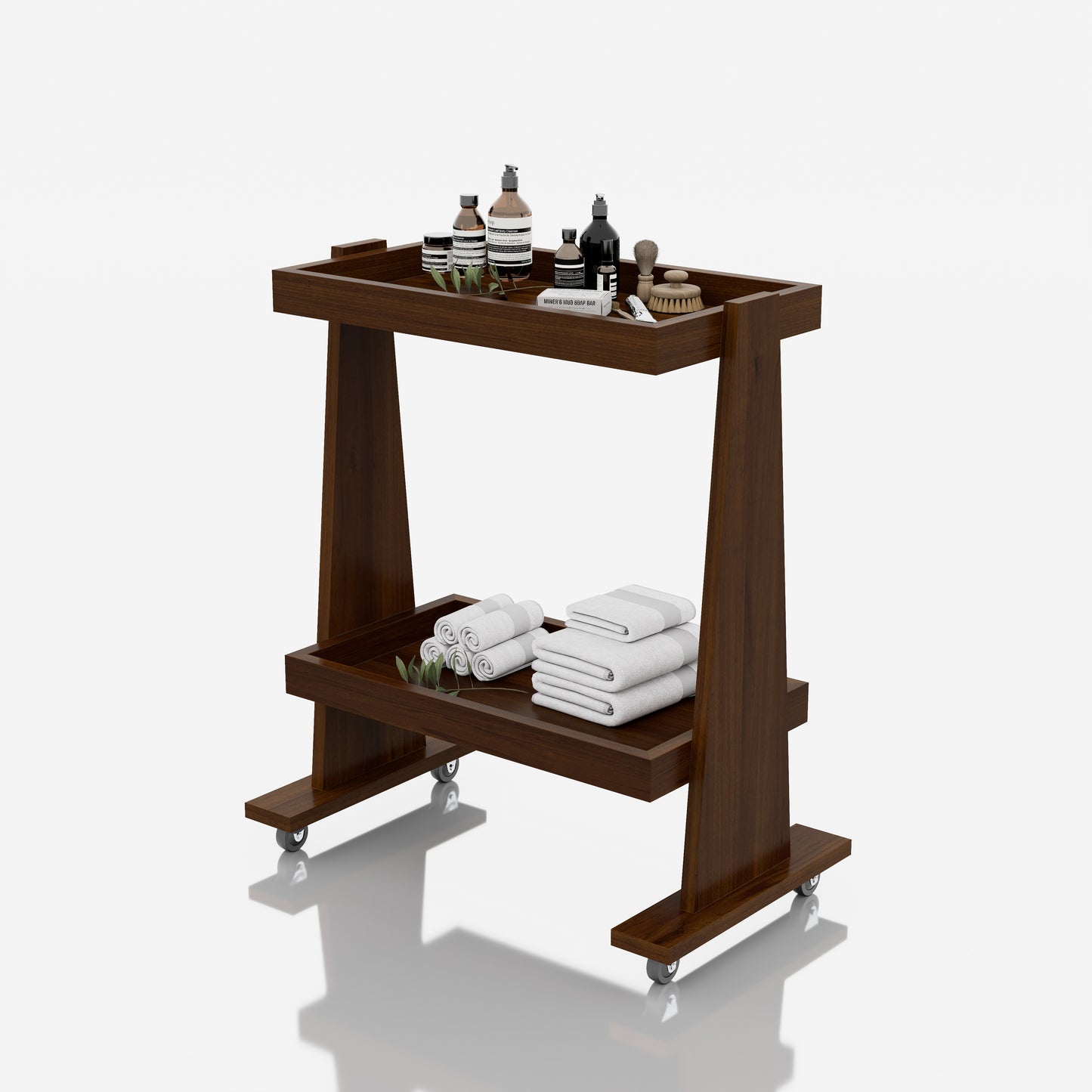 CARRITO AUX TERAPEUTA ECO 0.60X0.75X0.38M