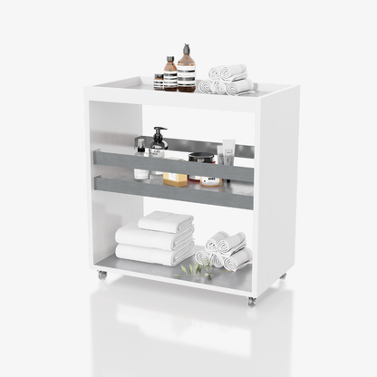 CARRITO AUX TERAPEUTA FOLIE 3 NIVELES 0.70X0.75X0.40M