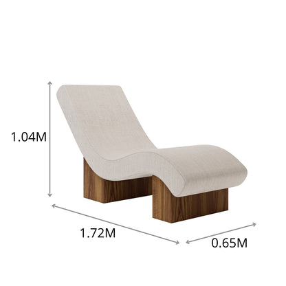 CHAISE ORGANICO ACTUAL 0.65X1.04X1.72M