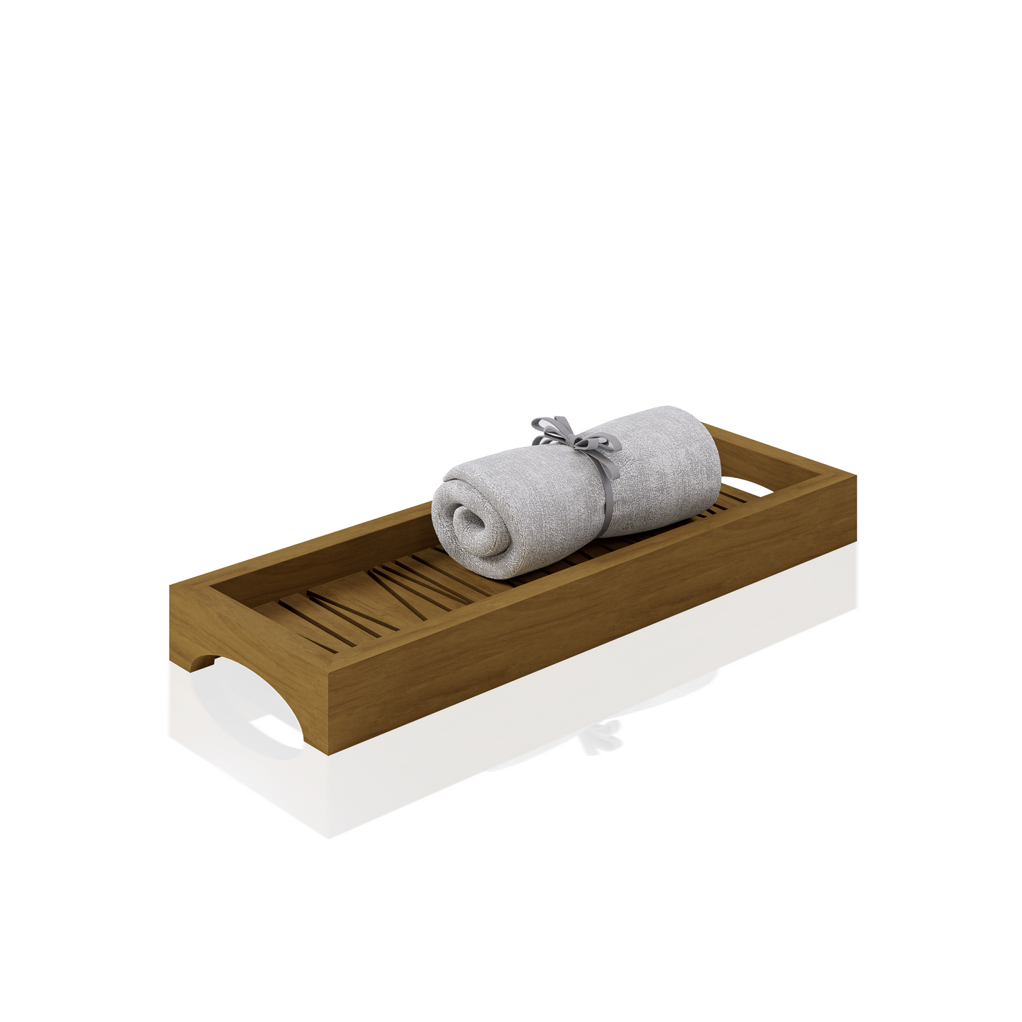 CHAROLA AMENIDADES RECT PALMA 0.40X0.04X0.14M